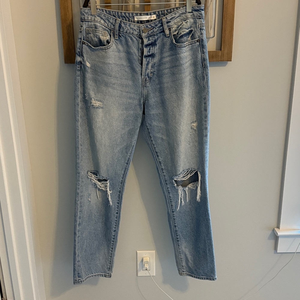 Altar'd State Light Blue Denim Jeans